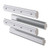 ATDEC Atdec ADB-RX rail extension kit with four steel couplers in silver.