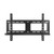 ATDEC Black AD-WF-8060 fixed-angle wall mount for larger displays with robust and low profile design.