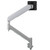 ATDEC Silver Atdec AWM-ADTC-S monitor arm with adjustable tilt and rotation for multiple displays.