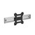 ATDEC Atdec AWM-HS-S slider mount, silver, for flexible multi-screen configurations adjustment and installation setup.