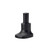 ATDEC Black aluminium AWM-LB-B mounting base with cylindrical post and flat base for monitors.