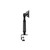 ATDEC Black Ora monitor arm AW-ORA-F-B with F-clamp desk fixing for ergonomic workspaces, 'AW-ORA-F-B'