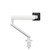 ATDEC AW-ORA-F-W white monitor arm with F-clamp, ergonomic design for modern workspaces 'AW-ORA-F-W' commercial use.