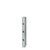 ATDEC Atdec AWM-P51-S silver monitor post with adjustable height and cable management system.