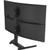 ATDEC AWMS-2-BT75-FS-B freestanding dual monitor mount with black finish, suitable for ultrawide displays, sturdy black finish.