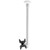 ATDEC Ceiling mount TH-1040-CTSW for medium displays, adjustable telescopic pole in white finish, 'TH-1040-CTSW' included. ATDEC Ceiling mount TH-1040-CTSW for medium displays, adjustable telescopic pole in white finish, 'TH-1040-CTSW' included.