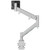 ATDEC Adjustable FORTIS Silver monitor arm, model "AWMS-HXB-H-S-V" in a silver finish.