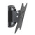 ATDEC Durable TH-2250-VTP black steel tilt wall mount, 30kg capacity, VESA 50x200.