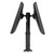 ATDEC SD-POS-HA-B2B black dual monitor mount accessory for SD-POS-HA point systems setups.