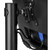 ATDEC SD-POS-VBM mount with a black finish securely holding cables in public spaces 'sd-pos-vbm'.