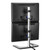 ATDEC Dual monitor VFS-DV mount with silver finish and adjustable arms 'VFS-DV'".