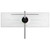 ATDEC AWMS-BT75 Silver tall post ultrawide curved monitor mount, suitable for single displays up to 57.