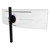 ATDEC AWMS-BT75 Black tall post monitor mount for 24-57" curved or flat screens, AWMS-BT75-h-b, AWMS-BT75-G-B.