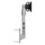 ATDEC AWMS-HXW Silver dynamic wall mount with spring-assisted arm for large displays and POS devices. ATDEC AWMS-HXW Silver dynamic wall mount with spring-assisted arm for large displays and POS devices.