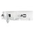 ATDEC AWMS-3-137S4 White triple monitor mount with adjustable arms for 27" displays, ergonomic design.