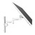 ATDEC AWMS-46W35 White single swing arm monitor mount, 34" capacity, white finish, ergonomic design.