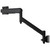 ATDEC AWMS-DW6 Black monitor arm with sleek wall channel and long adjustable arm for up to 35&quot;.