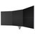 ATDEC AWMS-6-13717 Silver hex solution with six ~24" monitors on adjustable mount for ergonomic use with security consoles.