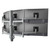 ATDEC AWMS-6-13717 Hex Solution Monitor Mount for Six 24" Monitors, Adjustable, Silver and Ergonomic.