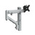 ATDEC AWMS-HX40 White monitor mount with adjustable arm and tilt head securely holds heavy monitors.