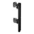 ATDEC AWMS-2-LTH75 black dual vertical monitor mount with adjustable heavy duty tilt heads for dual monitors.
