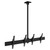 ATDEC Black ADBS-2X1-17TC ceiling mount for two  screens with tilting mechanism for easy viewing. ATDEC Black ADBS-2X1-17TC ceiling mount for two  screens with tilting mechanism for easy viewing.