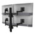 ATDEC Quad arm monitor mount AWMS-4-4675 holds four screens up to 32 inches.
