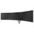 ATDEC AWMS-3-13714 Silver triple monitor swing arm mount holds three flat screens simultaneously horizontally.