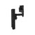 ATDEC AWMS-4640 Black swing arm monitor mount, tilts 34" screens, point of service elegant design.