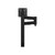 ATDEC Black AWMS-4640 swing arm monitor mount, 34" capacity, easy ergonomic adjustments.