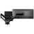 ATDEC AWMS-2-ND13 Black laptop and monitor mount with dynamic arms and VESA plate attachment.