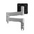 ATDEC AWM-A46HT-S heavy duty swing arm,  silver, for large monitors, up to 31lbcapacity.