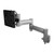 ATDEC Heavy duty silver AWM-A46HT-S swing arm for large monitors with desk mount.