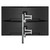 ATDEC AWMS-2-46H75 Silver dual arms monitor mount, large ultrawide screen compatible, 14kg capacity.
