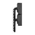 ATDEC AWMS-2-46H75 Black dual swing arm monitor mount in black with VESA design.
