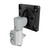 ATDEC Atdec AWM-A13T-W short swing arm mount in white, suitable for 26.5lb monitors.
