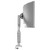 Ora 10 Silver with 49" monitor and top fixing C-clamp