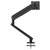 ATDEC AWS-ORA10 Black monitor arm in black finish, holding monitors up to 49" tall.