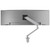 ATDEC AW-ORA10-F Silver monitor arm holds 27"-49" monitors with dynamic, ergonomic Ora 10 adjustability featuring.