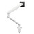 ATDEC AW-ORA10-F White Ora 10 monitor arm holds 27"-49" monitors with a white finish.