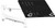 ATDEC AWMS-NDB-F-W white laptop monitor arm with black notebook tray, adjustable ergonomic laptop stand solution.