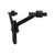 ATDEC AWMS-2-LDS40 black dual monitor arm with dynamic arms and slider for 27-34" screens.