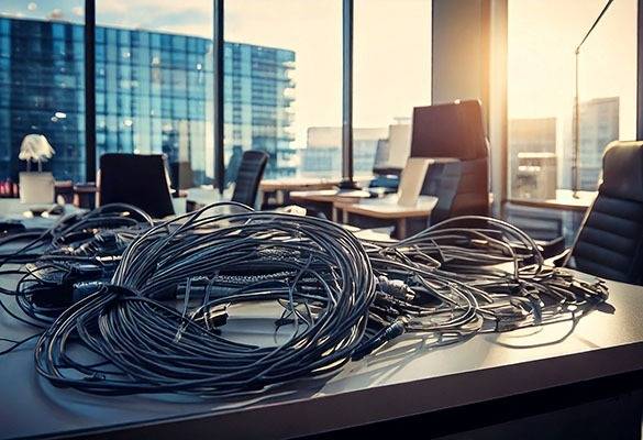 Cable Management Problem Cable management hacks - ATDEC