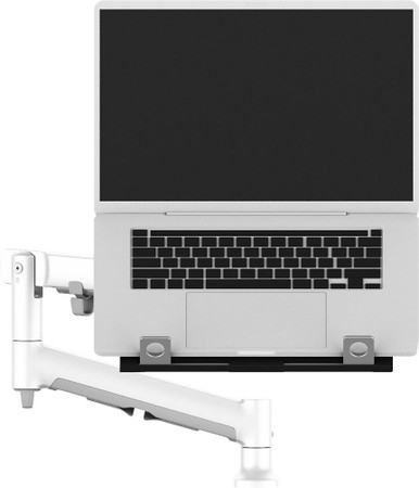 Atdec AWMS-NDB-F-W dynamic arm with notebook tray