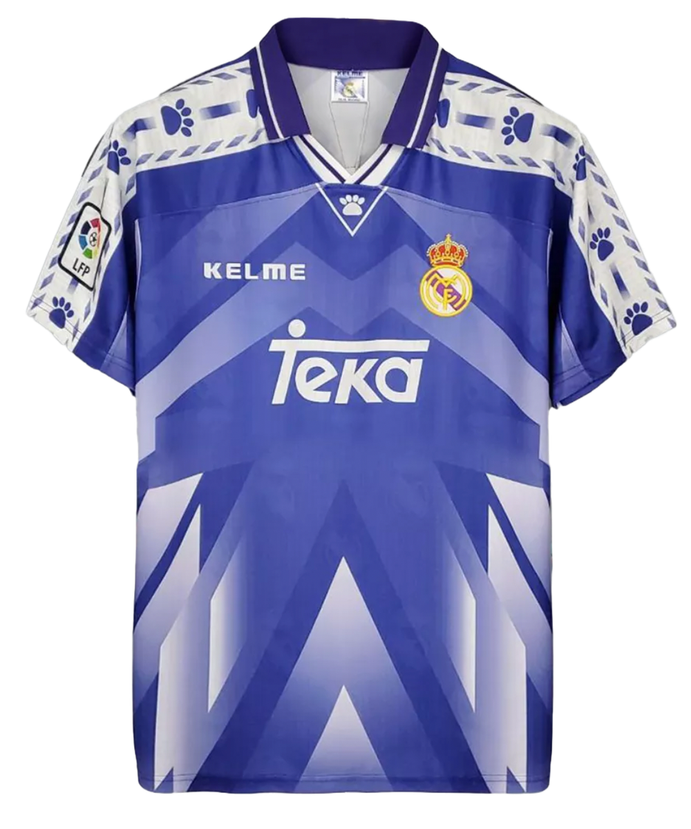 Real Madrid 96/97 Men's Away Retro Shirt