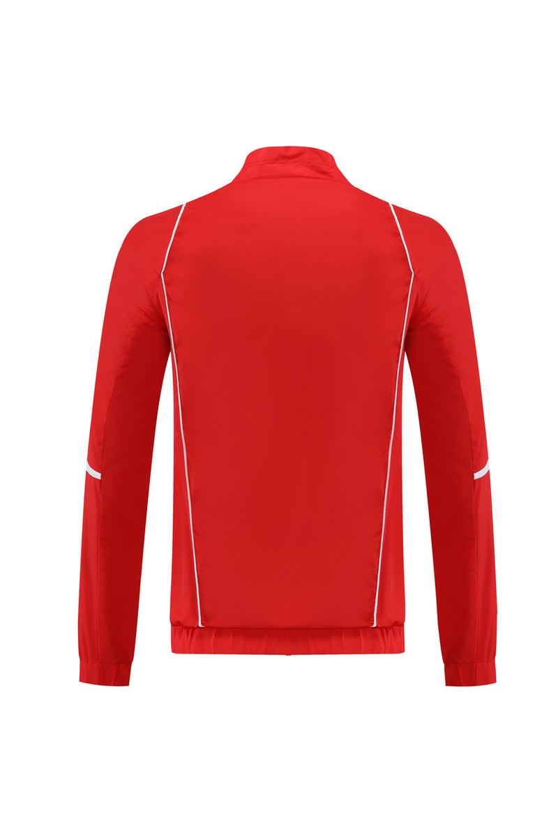 Internacional 23/24 Men's Red Long Zip Jacket