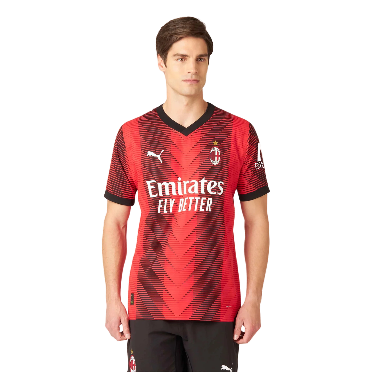 AC Milan 23/24 Stadium Men's Home Shirt