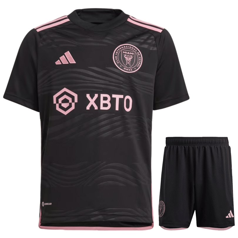 Inter Miami 2023 Kid's Away Shirt and Shorts