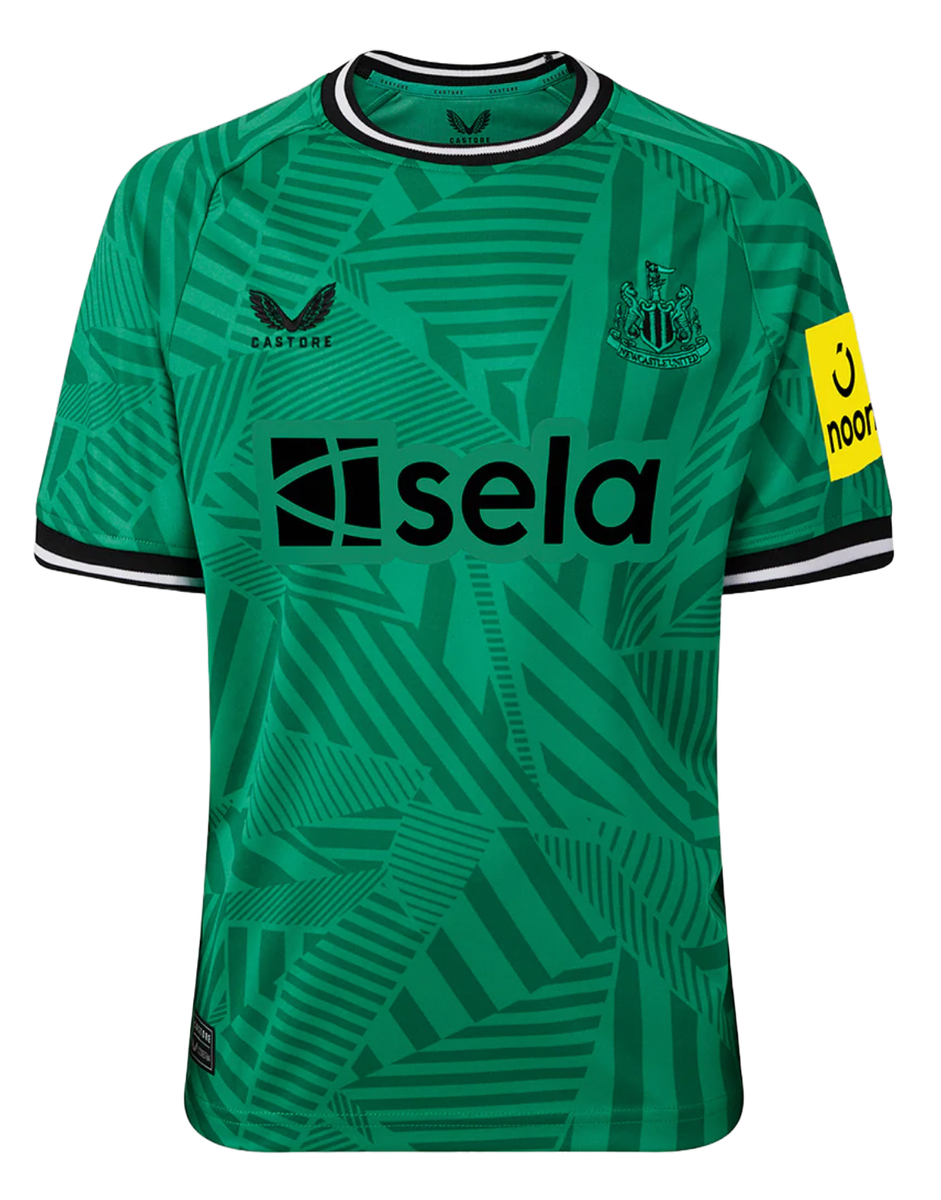 TONALI #8 Newcastle United 23/24 Kid's Away Shirt and Shorts - PL Font
