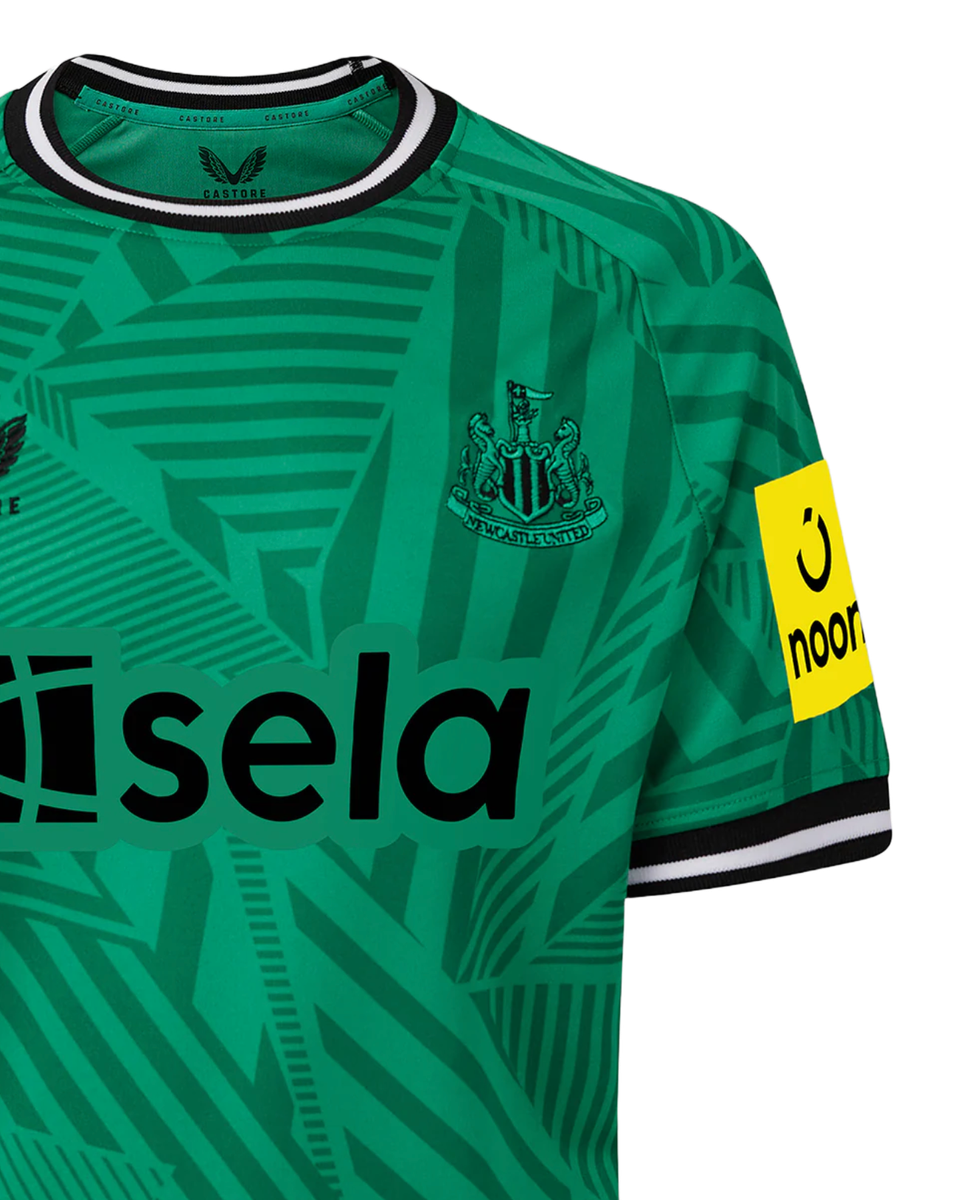 TONALI #8 Newcastle United 23/24 Kid's Away Shirt and Shorts - PL Font